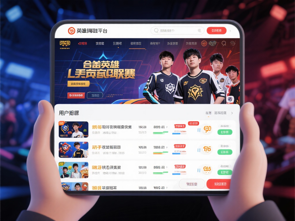 以某知名电竞平台为例，该平台不仅覆盖了英雄联盟各大
